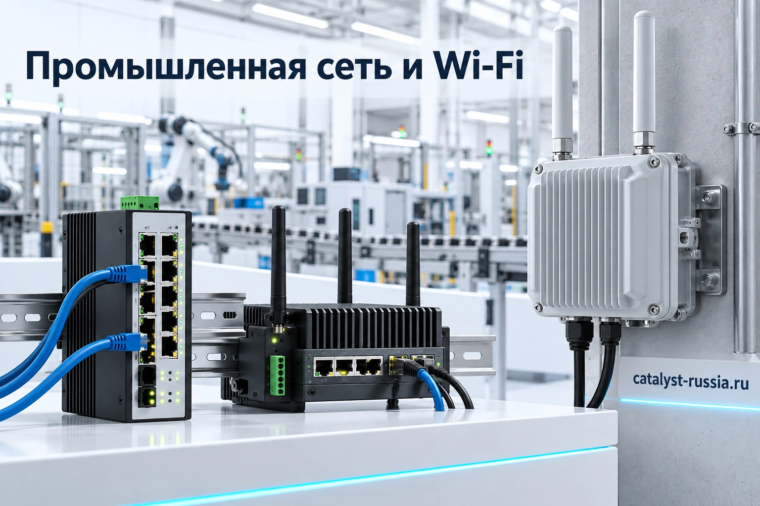Промышленные коммутаторы, маршрутизаторы и точки доступа Cisco Catalyst