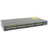 Коммутатор Cisco Catalyst, 48 x FE, 2 x GE/SFP, LAN Lite WS-C2960+48TC-S