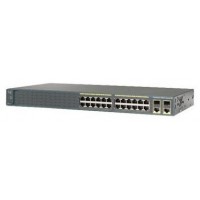 Коммутатор Cisco Catalyst, 24 x FE (8 PoE), 2 x GE/SFP, LAN Lite WS-C2960+24LC-S