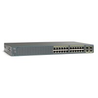 Коммутатор Cisco Catalyst, 24 x FE, 2 x GE/SFP, LAN Lite WS-C2960R+24TC-S
