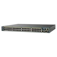 Коммутатор Cisco Catalyst, 48 x GE, 2 x SFP+, LAN Base WS-C2960S-48TD-L
