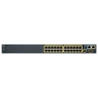 Коммутатор Cisco Catalyst, 24 x GE (PoE), 2 x SFP+, LAN Base WS-C2960S-24PD-L