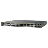 Коммутатор Cisco Catalyst, 48 x GE (PoE), 2 x SFP+, LAN Base WS-C2960S-48FPD-L