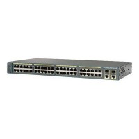 Коммутатор Cisco Catalyst, 48 FE (PoE), 2 x GE, 2 x SFP, LAN Lite WS-C2960-48PST-S