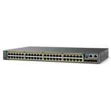 Коммутатор Cisco Catalyst, 48 x GE (24 x PoE+), 4 x SFP, LAN Base WS-C2960RX-48LPS-L
