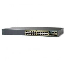 Коммутатор Cisco Catalyst, 24 x GE, 4 x SFP, LAN Base WS-C2960RX-24TS-L
