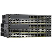 Коммутатор Cisco Catalyst, 24 x GE, 2 x SFP+, IP Lite WS-C2960XR-24TD-I