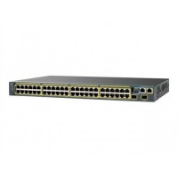 Коммутатор Cisco Catalyst, 48 x GE (PoE), 2 x SFP+, IP Lite WS-C2960XR-48FPD-I