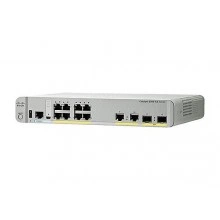 Коммутатор Cisco Catalyst, 8 x GE (PoE+), 2 x GE, 2 x SFP, IP Base WS-C3560CX-8PC-S