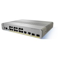 Коммутатор Cisco Catalyst, 8 x GE, 2 x GE, 2 x SFP, IP Base WS-C3560CX-8TC-S