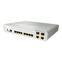 Коммутатор Cisco Catalyst, 8 x FE, 2 x GE/SFP, IP Base WS-C3560C-8PC-S