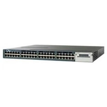 Коммутатор Cisco Catalyst, 48 x GE (PoE), IP Base WS-C3560X-48PF-S