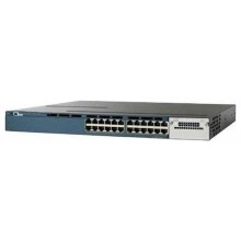 Коммутатор Cisco Catalyst, 24 x GE (PoE), LAN Base WS-C3560X-24P-L