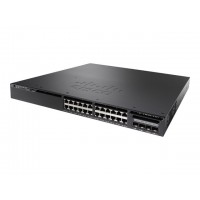 Коммутатор Cisco Catalyst, 24 x GE (PoE+), 4 x SFP, LAN Base WS-C3650-24PS-L