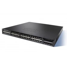 Коммутатор Cisco Catalyst, 48 x GE (PoE), 2 x SFP+, 5 AP, IP Base WS-C3650-48PWD-S