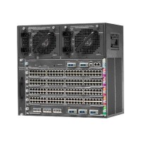 Коммутатор Cisco Catalyst, 96 x GE (PoE), 2 x 1G SFP, LAN Base WS-C4506E-S7L+96V+