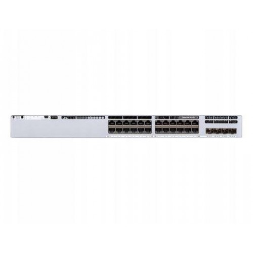 Коммутатор Cisco Catalyst 9300L, 24xGE, 4xSFP+, Network Essentials C9300L-24T-4X-E