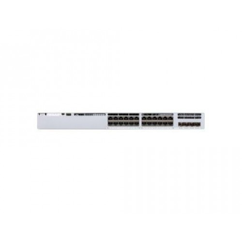 Коммутатор Cisco Catalyst 9300L, 24xGE (PoE), 4xSFP+, Network Advantage C9300L-24P-4X-A