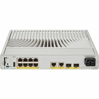 Коммутатор Cisco Catalyst C9200CX-8P-2XGH-A - 8 портов, PoE+, Network Advantage