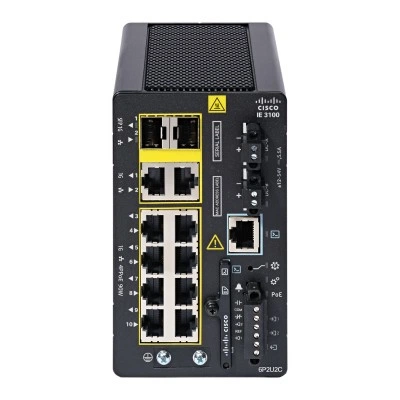 Промышленный коммутатор Cisco Catalyst IE-3100-6P2U2C-E - PoE+, Network Essentials, 2.3 lb (1.04 kg)