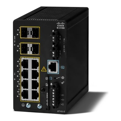 Промышленный коммутатор Cisco Catalyst IE-3100-8T4S-E - Network Essentials, 1.9 lb (0.86 kg), DIN Rail