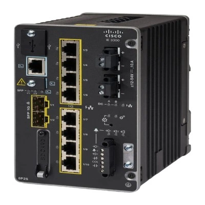 Промышленный коммутатор Cisco Catalyst IE-3300-8P2S-E - PoE+, Network Essentials