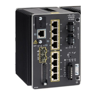 Промышленный коммутатор Cisco Catalyst IE-3300-8T2X-E - Network Essentials