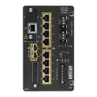 Промышленный коммутатор Cisco Catalyst IE-3400-8P2S-E - PoE, Network Essentials