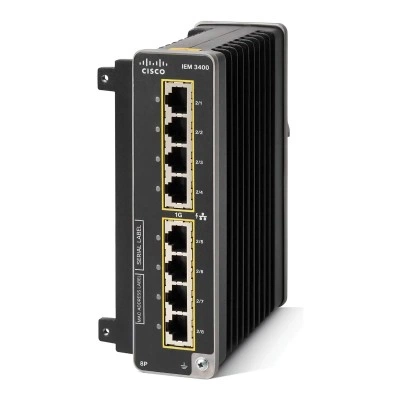 Модуль расширения Cisco Catalyst IEM-3400-8P= - PoE, N.A. Модуль расширения Cisco Catalyst IEM-3400-8P= - PoE, N.A.