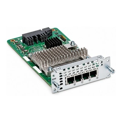 Модуль расширения Cisco Catalyst NIM-4BRI-NT/TE - 4 портов, 4 x BRI (NT и TE) NIM