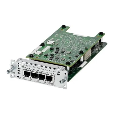 Модуль расширения Cisco Catalyst NIM-4FXO - 4 портов, 4 x FXO NIM
