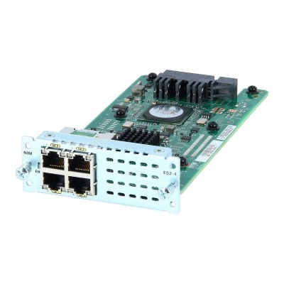 Модуль расширения Cisco Catalyst NIM-ES2-4 - 4 портов, 4 x Gigabit Ethernet Коммутатор NIM
