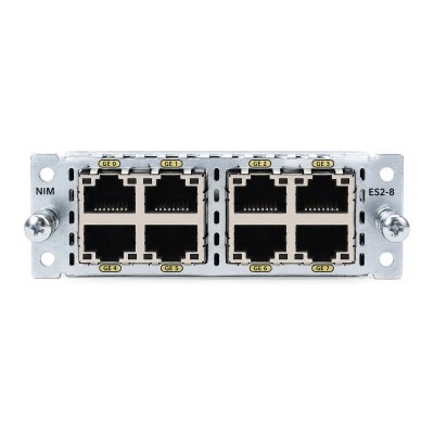 Модуль расширения Cisco Catalyst NIM-ES2-8 - 8 портов, 8 x Gigabit Ethernet Коммутатор NIM