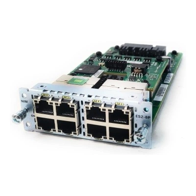 Модуль расширения Cisco Catalyst NIM-ES2-8-P - 8 портов, PoE, 8 x Gigabit Ethernet Коммутатор NIM
