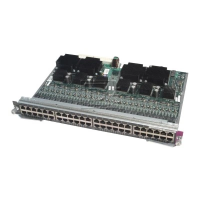 Линейная карта Cisco Catalyst WS-X4248-RJ45V - 48 портов, PoE, 48 x (RJ-45)