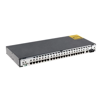 Коммутатор Cisco Catalyst WS-C1924C-A, 24 порта 10BASE-T, 1 порт 100BASE-TX, 1 порт 100BASE-FX Коммутатор Cisco Catalyst WS-C1924C-A, 24 порта 10BASE-T, 1 порт 100BASE-TX, 1 порт 100BASE-FX