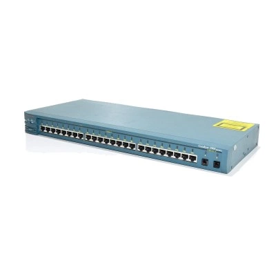 Коммутатор Cisco Catalyst WS-C1924F-A, 24 порта 10BASE-T, 2 порта 100BASE-FX Коммутатор Cisco Catalyst WS-C1924F-A, 24 порта 10BASE-T, 2 порта 100BASE-FX