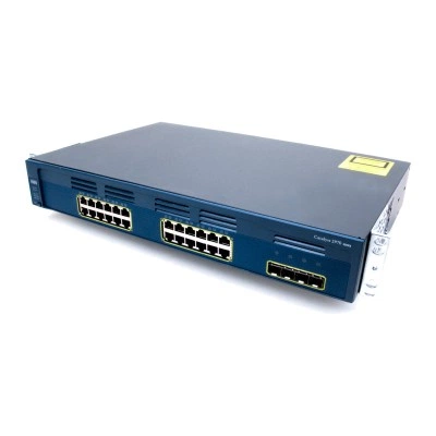 Коммутатор Cisco Catalyst WS-C2970G-24TS-E, 24 порта 10/100/1000 Мбит/с, 4 слота SFP