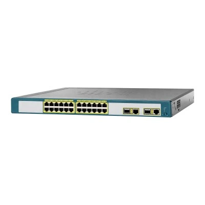 Коммутатор Cisco Catalyst WS-CE520-24PC-K9, 24 порта 10/100 Мбит/с, комбинированные аплинки 10/100/1000BASE-T или SFP: 2, 24 порта с PoE