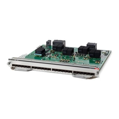 Линейная карта Cisco Catalyst C9400-LC-24XS - 24 портов, 24 x 10 Gigabit Ethernet (SFP+), Cisco IOS XE версия ПО 16.6.2 Линейная карта Cisco Catalyst C9400-LC-24XS - 24 портов, 24 x 10 Gigabit Ethernet (SFP+), Cisco IOS XE версия ПО 16.6.2
