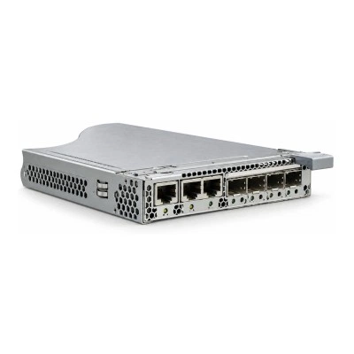 Коммутатор Cisco Catalyst WS-CBS3030-DEL-F, внешние медные порты: 2 × 10/100/1000BASE-T (RJ45), 4 × SFP, внутренние подключения: 10 × 1000BASE-X